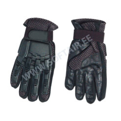 Plastikust kaitsega kindad