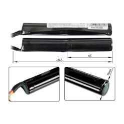 Alternative view of LI-ION 7.4V 5200mAh 15C aku