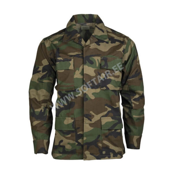 woodland field jacket