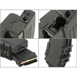 Alternative view of AK salv, 1100 kuuli