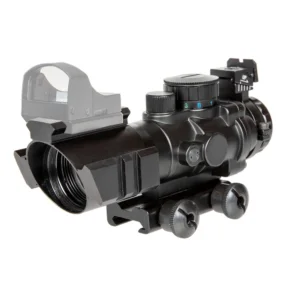 Alternative view of 4 x 32 illuminated scope Rhino