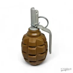Alternative view of F1 pea filled grenade